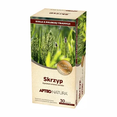Skrzyp Apteo Herbatka Włosy Skóra Paznokcie 1.5g 30 Saszetek