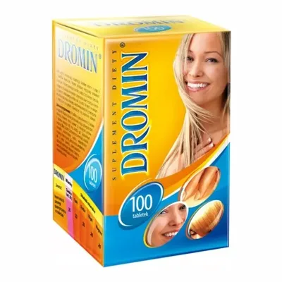 Dromin Suplement Z Drożdżami I Pyłkiem Kwiatowym 100 Tabletek