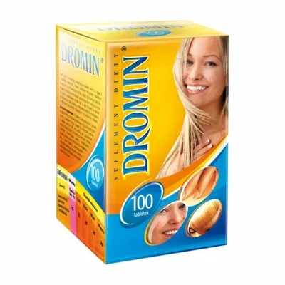 Dromin Suplement Z Drożdżami I Pyłkiem Kwiatowym 100 Tabletek