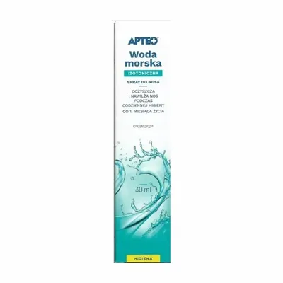 Woda Morska Izotoniczna Apteo Care 30 ml