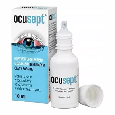 Ocusept Krople O Działaniu Hamującym Stany Zapalne 10ml