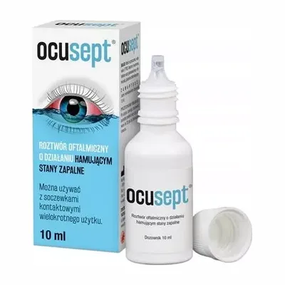 Ocusept Krople O Działaniu Hamującym Stany Zapalne 10ml