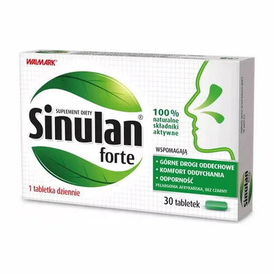 Sinulan Forte Górne Drogi Oddechowe 30 Tabletek