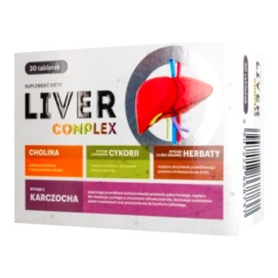 LiverComplex Wątroba Trawienie 30 Tabletek