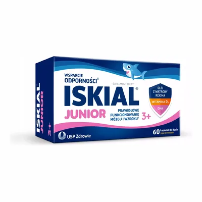 ISKIAL JUNIOR 3+*60 KAPS.D/ZUCIA SM.CYT