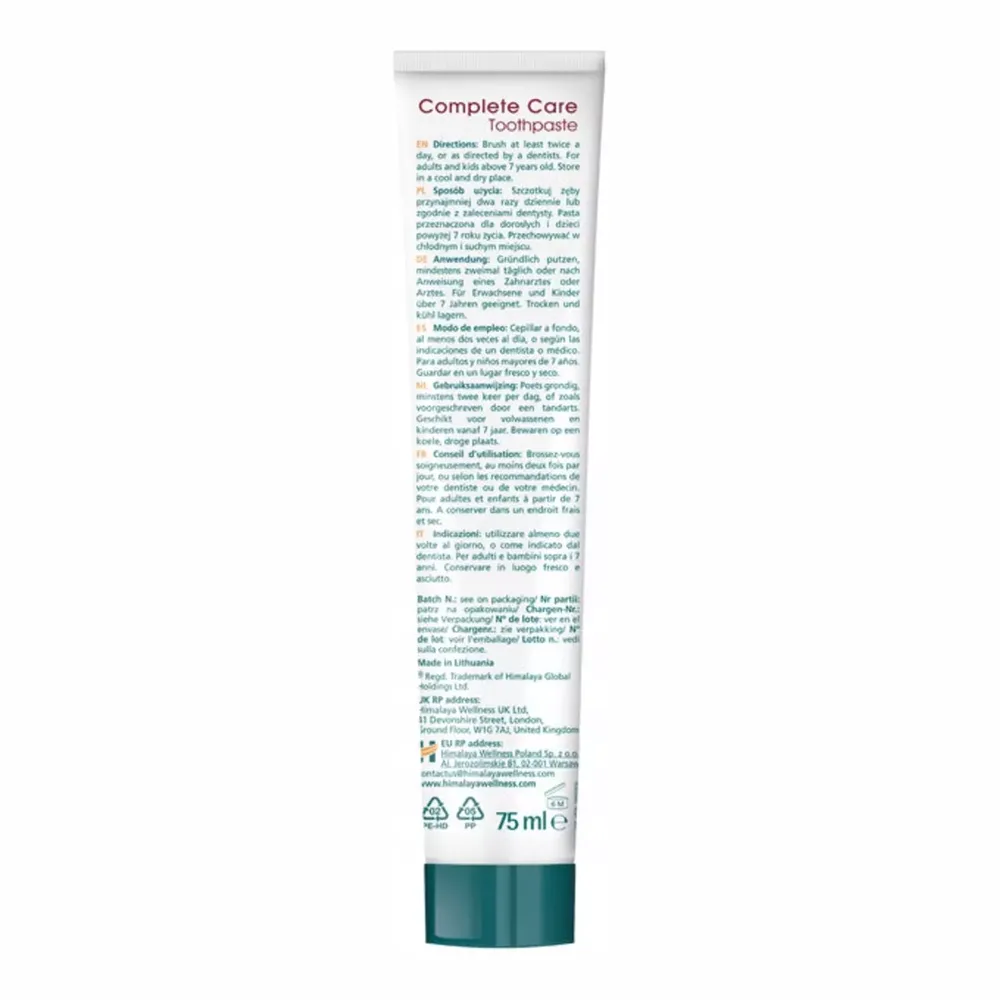Himalaya Pasta Do Zębów Complete Care Cynamon 75ml