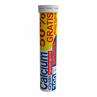 Calcium 300 Hypoalergiczne 20 tabletek musujących