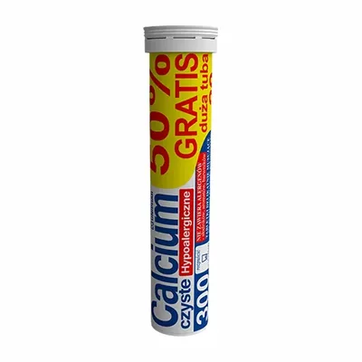 Calcium 300 Hypoalergiczne 20 tabletek musujących