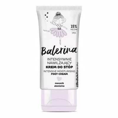 Balerina Intensywnie Nawilżający Krem Do Dtóp 50ml