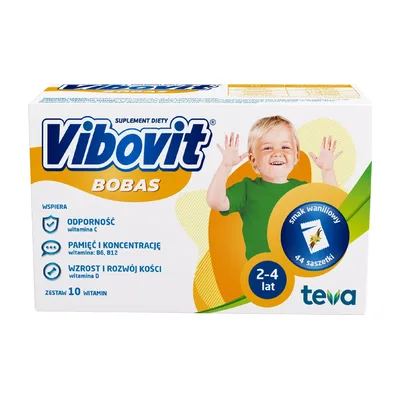 Vibovit Bobas O Smaku Waniliowym 44 Saszetki
