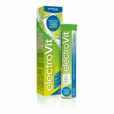 ElectroVit Activlab Pharma Limonka Tabletki Musujące 20 Sztuk