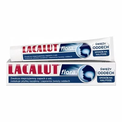 Lacalut Flora Pasta Do Zębów Zapewniająca Świeży Oddech 75ml