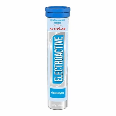 Electroactive Cytrynian Magnezu Sód Potas 20 Tabletek Musujących