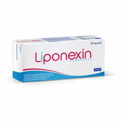 Liponexin Wsparcie Przewodnictwa Nerwowego Kwas Alfa-Liponowy 30 Kapsułek