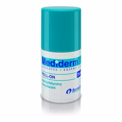 Mediderm Roll-On Specjalistyczny Dezodorant Egzema Skóra Wrażliwa 75g