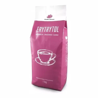 Erytrytol Naturalny Słodzik 0 Kalorii Słodkie Zdrowie 1kg
