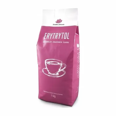 Erytrytol Naturalny Słodzik 0 Kalorii Słodkie Zdrowie 1kg