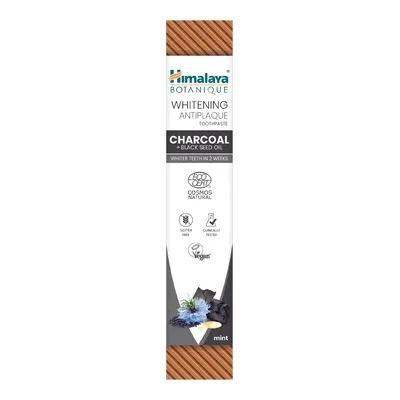 Himalaya Pasta Do Zębów Wybielająca Z Węglem Aktywnym 75ml