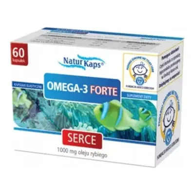 Naturkaps Omega - 3 Forte kaps. 1g 60kaps.