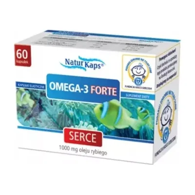 Naturkaps Omega - 3 Forte kaps. 1g 60kaps.