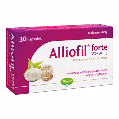Alliofil Forte Czosnek 30 Kapsułek