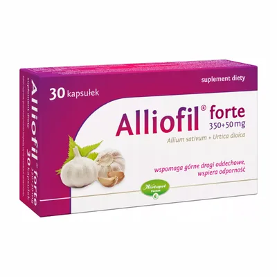 Alliofil Forte Czosnek 30 Kapsułek