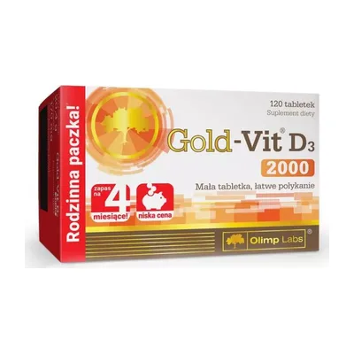 OLIMP Gold-Vit D3 2000 tabl. 120 tabl.