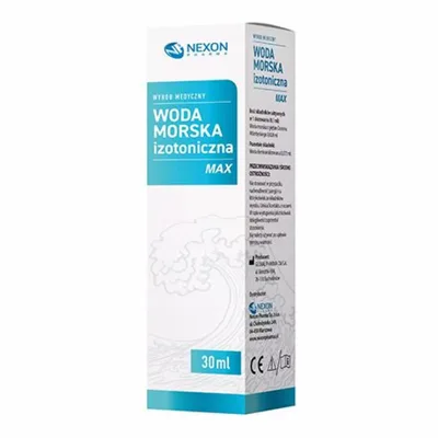 Woda Morska Izotoniczna Max Dla Dzieci od 1-ego Miesiąca 30 ml