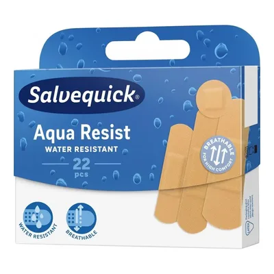 Plast.SALVEQUICK Aqua Resist 22 szt.