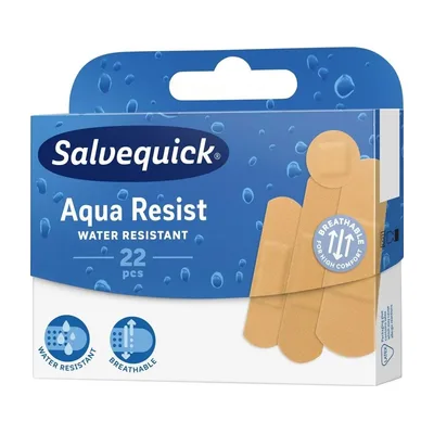 Plast.SALVEQUICK Aqua Resist 22 szt.