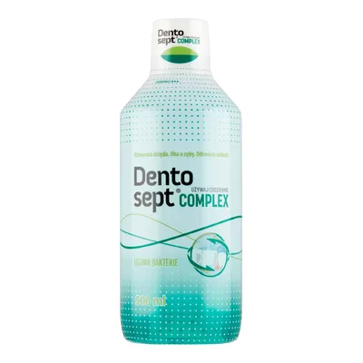 Dentosept Complex Płyn Do Płukania Jamy Ustnej Wzmacnia Dziąsła 500 ml