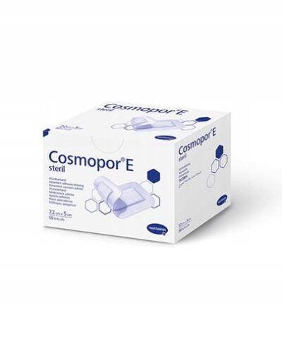Cosmopor E Steril Plaster Optrunek Jałowy 7,2cm x 5cm 50 Sztuk