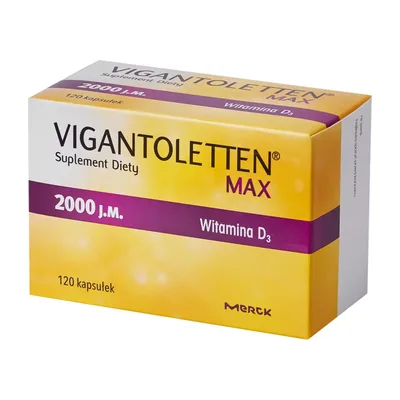 Vigantoletten Max Witamina D3 2000 j.m. 120 kaps