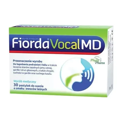 Fiorda Vocal O Smaku Owoców Leśnych 30 Pastylek Do Ssania