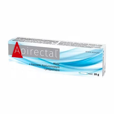 Apirectal Maść Z Kwasem Hialuronowym I Propolisem 20g