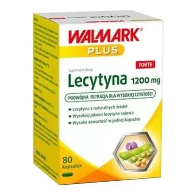 Walmark Lecytyna Forte 1200mg Wsparcie Układu Nerwowego 80 Tabletek