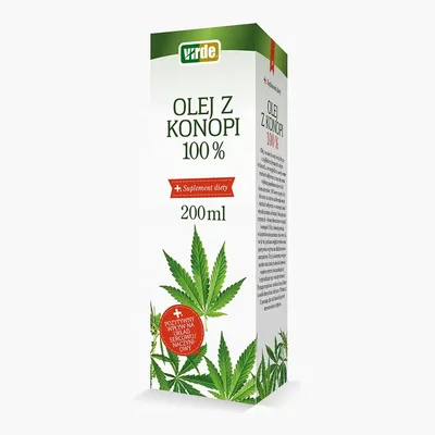 Olej Z Konopi 100% Virde - 200 ml