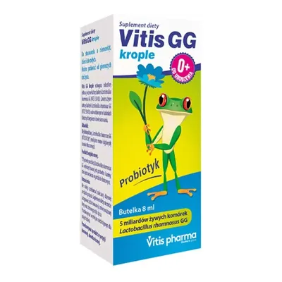 Vitis GG Krople Probitoyczne Dla Dzieci I Dorosłych 8 ml