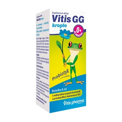 Vitis GG Krople Probitoyczne Dla Dzieci I Dorosłych 8 ml