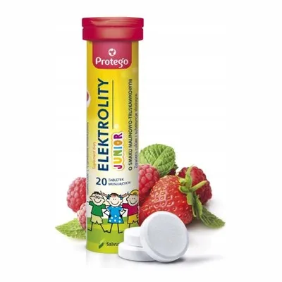 Protego Elektrolity Junior 20 Tabletek Musujących