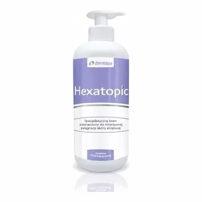 Hexatopic Specjalistyczny Krem Do Pielęgnacji Skóry Atopowej 500ml
