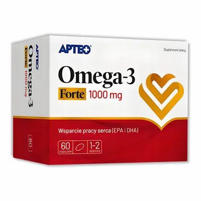 Omega 3 Forte Apteo Tran Rybi 1000mg