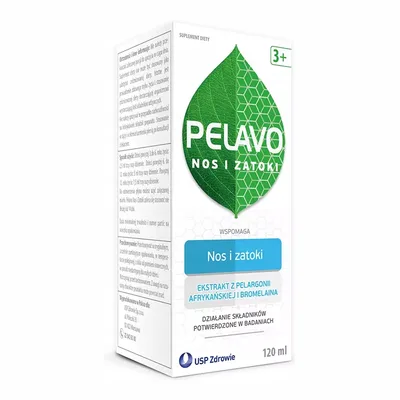 Pelavo Nos I Zatoki Skuteczne Wsparcie Odporności Dziecka 120ml