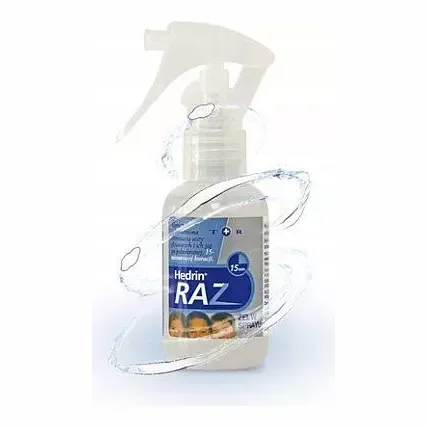 Hedrin Raz Żel W Sprayu Na Wszawicę 60ml