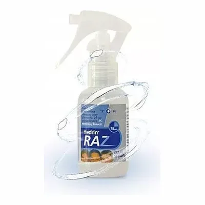 Hedrin Raz Żel W Sprayu Na Wszawicę 60ml