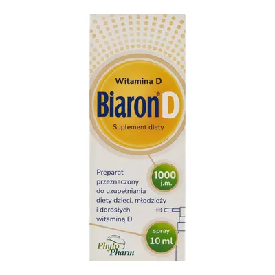 Bioaron D spray 1000 j.m. płyn 10 ml