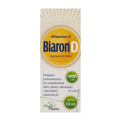Bioaron D spray 1000 j.m. płyn 10 ml