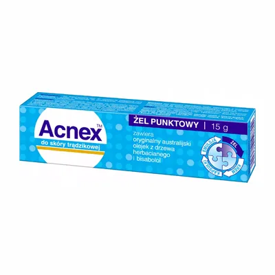 Farmina Żel punktowy przeciw trądzikowi - Acnex 15g
