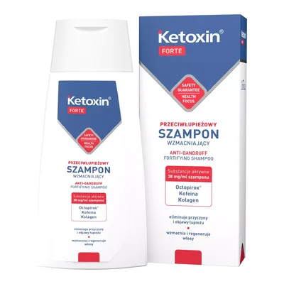Lbiotica Ketoxin Forte Przeciwłupieżowy Szampon Wzmacniający 200ml