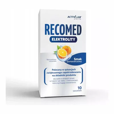 RECOMED Elektrolity pomarańcza 14g x 10 saszetek